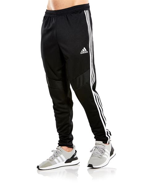 adidas tiro 19 herren polyester pants schwarz weiß|men's Adidas tiro pants sale.